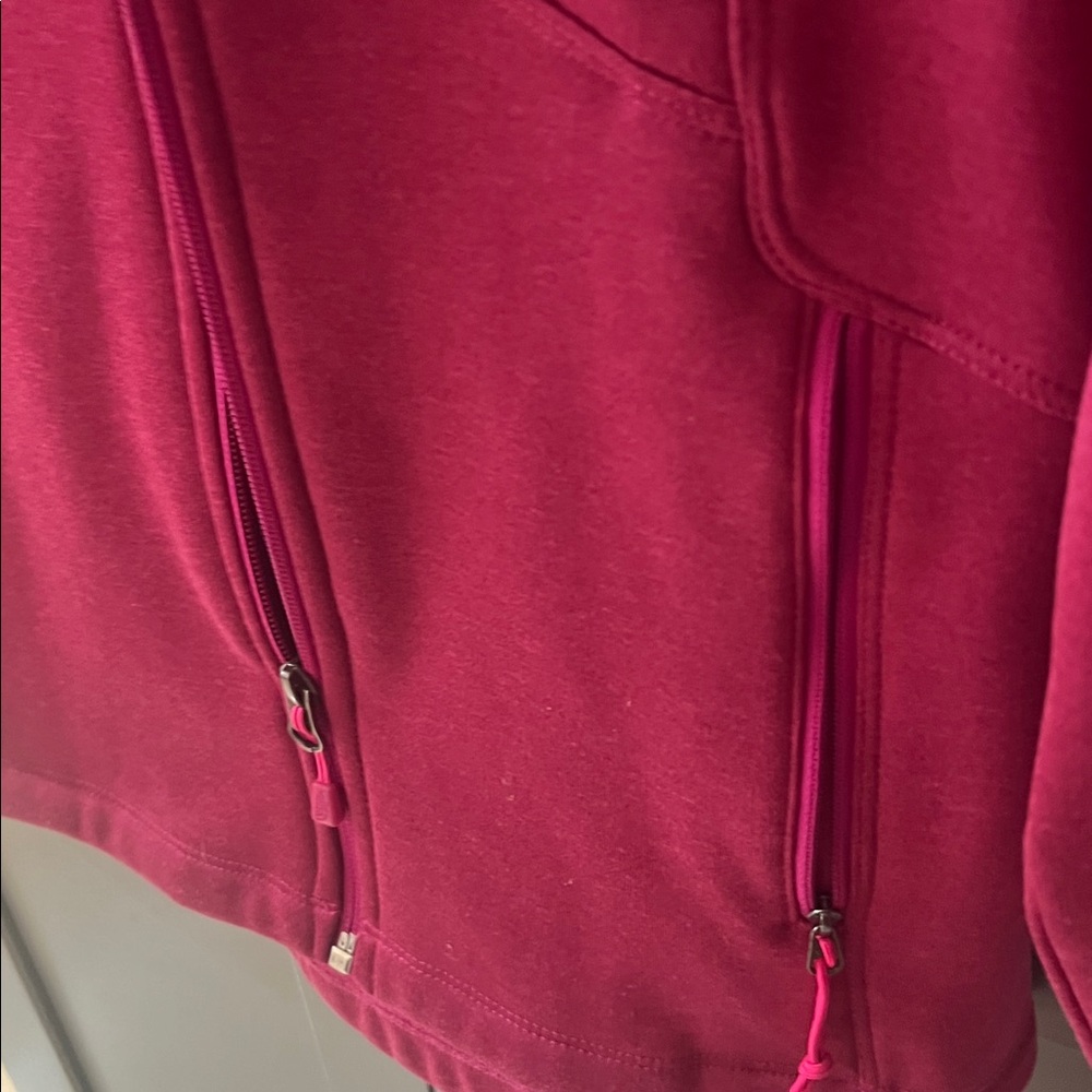 The North Face Magenta Full-Zip Jacket NWOT - Picture 4 of 6